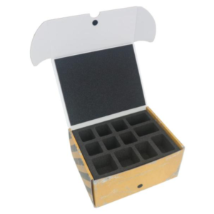 Safe and Sound    S&S Half-size Medium Box with foam trays for 24 SW Shatterpoint minis - SAFE-SP08 - 5907459699302