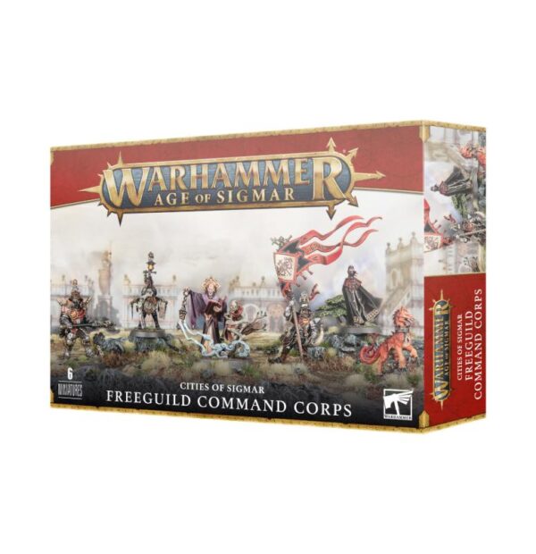 Games Workshop Age of Sigmar   Cities Of Sigmar Freeguild Command Corps - 99120202048 - 5011921203130