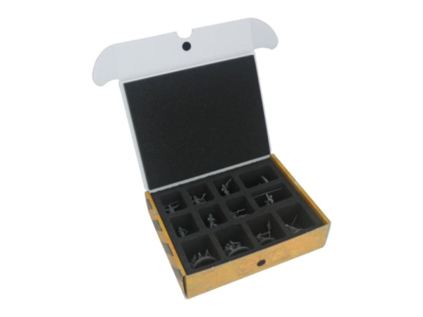 Safe and Sound    S&S Half-size Small box with foam tray for 12 SW Shatterpoint minis (V1) - SAFE-SP06 - 5907459699289