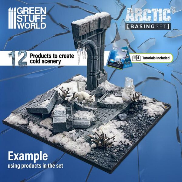 Green Stuff World    Basing Sets - Arctic - 8435646511382ES - 8435646511382