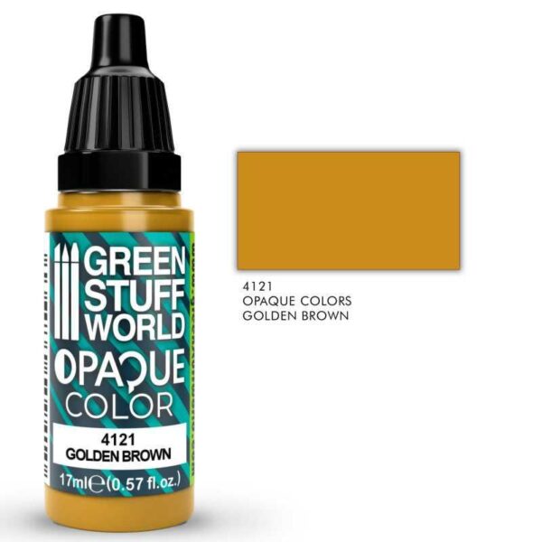 Green Stuff World    Opaque Colors - Golden Brown - 8435646514802ES - 8435646514802