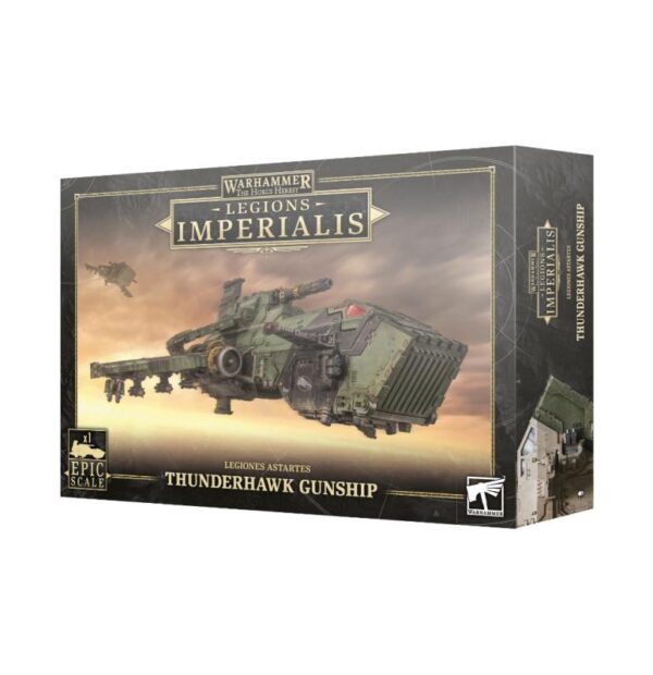 Games Workshop Legion Imperialis   Legions Imperialis: Legions Astartes Thunderhawk Gunship - 99122601012 - 5011921189007