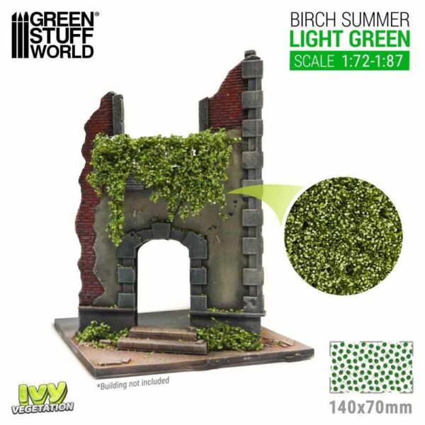 Green Stuff World    Ivy Foliage - Light Green Birch - Small - 8435646520094ES - 8435646520094