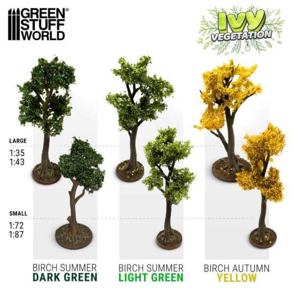 Green Stuff World    Ivy Foliage - Light Green Birch - Large - 8435646520087ES - 8435646520087