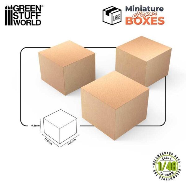 Green Stuff World    Miniature Boxes - Large - 8435646519777ES - 8435646519777