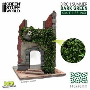Green Stuff World    Ivy Foliage - Dark Green Birch - Large - 8435646520063ES - 8435646520063
