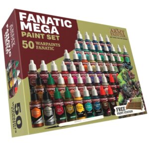 The Army Painter    Warpaints Fanatic: Mega Paint Set - AP-WP8067 - 5713799806702