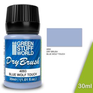 Green Stuff World    Dry Brush - BLUE WOLF TOUCH 30 ml - 8435646514536ES - 8435646514536