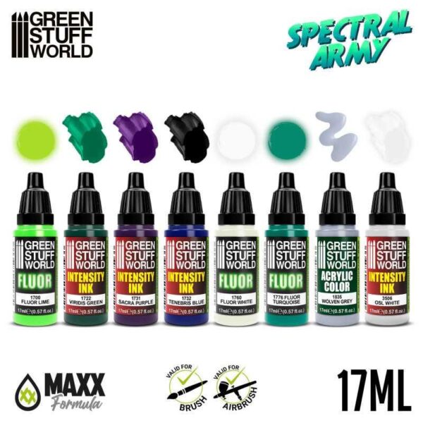 Green Stuff World    Paint Set - Spectral Army - 8435646517506ES - 8435646517506