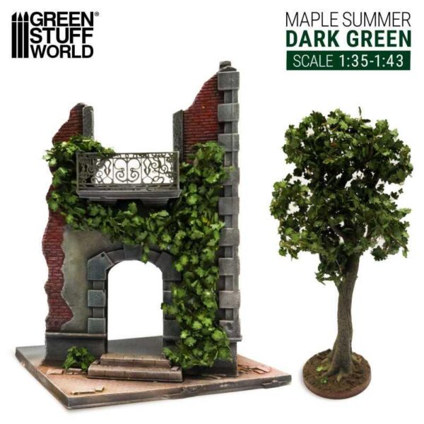 Green Stuff World    Ivy Foliage - Dark Green Maple - Large - 8435646519982ES - 8435646519982