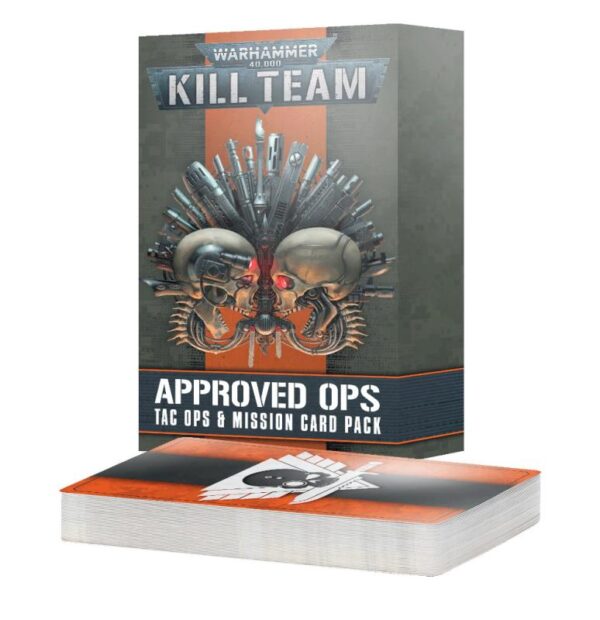 Games Workshop Kill Team   Kill Team: Approved Ops – Tac Ops & Mission Card Pack - 60050199054 - 5011921217700