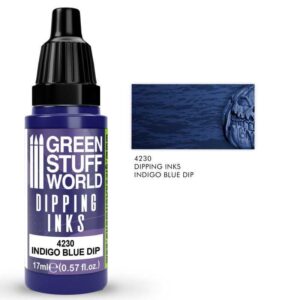Green Stuff World    Dipping Ink 17ml - Indigo Blue Dip - 8435646515908ES - 8435646515908
