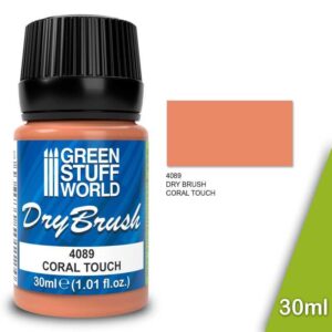 Green Stuff World    Dry Brush - CORAL TOUCH 30 ml - 8435646514499ES - 8435646514499