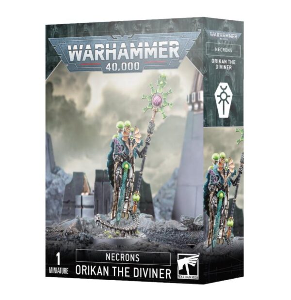 Games Workshop Warhammer 40,000   Necrons: Orikan The Diviner - 99120110081 - 5011921205240