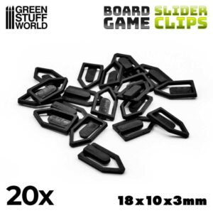 Green Stuff World    Slider Clips - Black - 8435646520308ES - 8435646520308