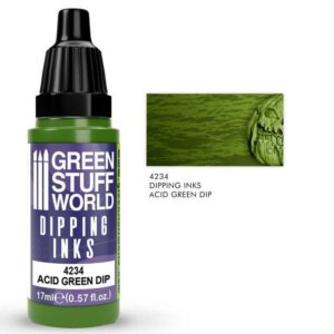 Green Stuff World    Dipping Ink 17ml - Acid Green Dip - 8435646515946ES - 8435646515946