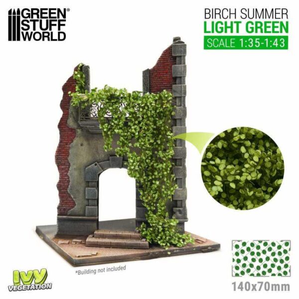 Green Stuff World    Ivy Foliage - Light Green Birch - Large - 8435646520087ES - 8435646520087