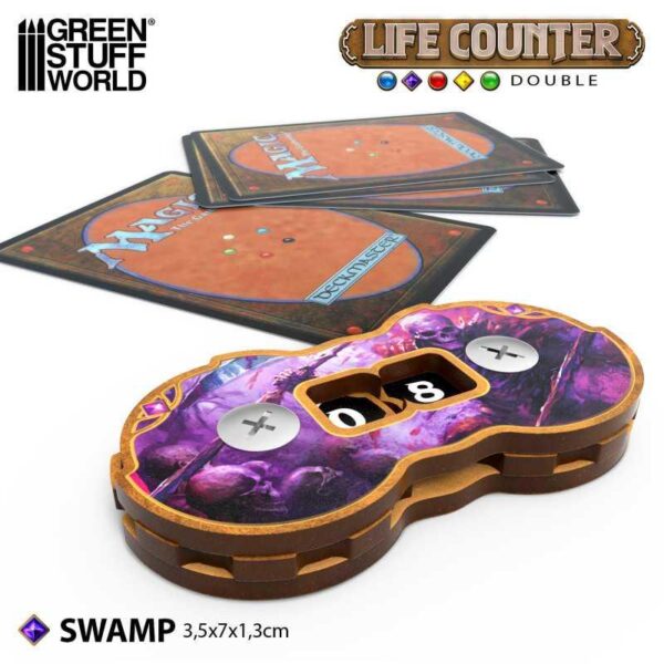 Green Stuff World    Double Life Counters - Swamp - 8435646519241ES - 8435646519241