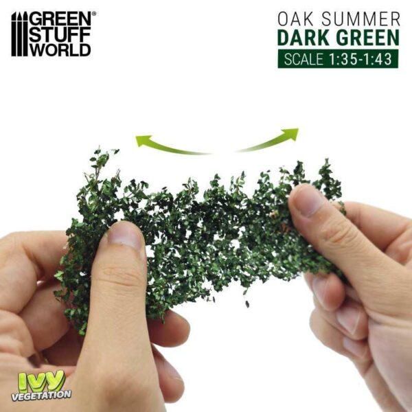 Green Stuff World    Ivy Foliage - Dark Green Oak - Large - 8435646519906ES - 8435646519906