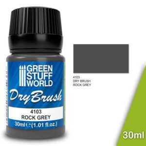 Green Stuff World    Dry Brush - ROCK GREY 30 ml - 8435646514635ES - 8435646514635