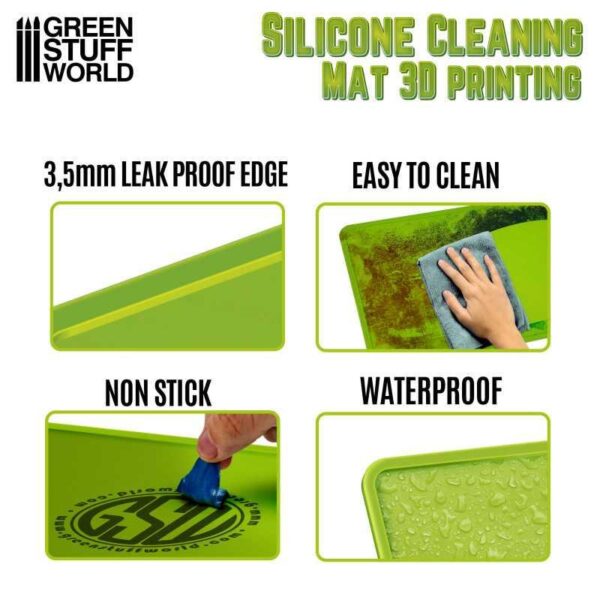 Green Stuff World    Silicone Cleaning Mat 410x310mm - 8435646510149ES - 8435646510149