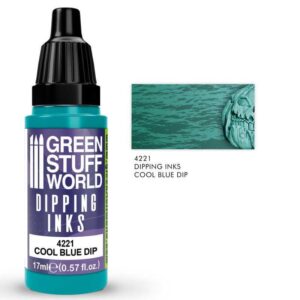Green Stuff World    Dipping Ink 17ml - Cool Blue Dip - 8435646515816ES - 8435646515816