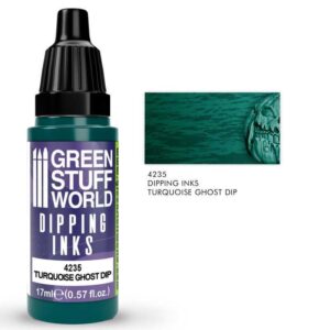 Green Stuff World    Dipping ink 17 ml - Turquoise Ghost Dip - 8435646515953ES - 8435646515953