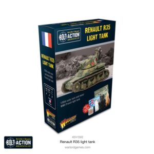 Warlord Games Bolt Action   Renault R35 Light Tank - 402415502 - 5060200845653