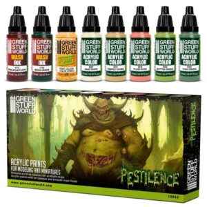 Green Stuff World    Paint Set - Pestilence - 8435646515656ES - 8435646515656