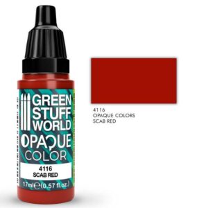 Green Stuff World    Opaque Colors - Scab Red - 8435646514758ES - 8435646514758