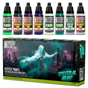 Green Stuff World    Paint Set - Spectral Army - 8435646517506ES - 8435646517506
