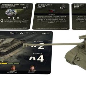 Gale Force Nine World of Tanks: Miniature Game   World of Tanks Expansion: American (T26E4 Super Pershing) - WOT55 - 11
