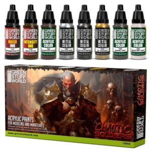 Green Stuff World    Paint Set - Chaotic Soldiers - 8435646515687ES - 8435646515687
