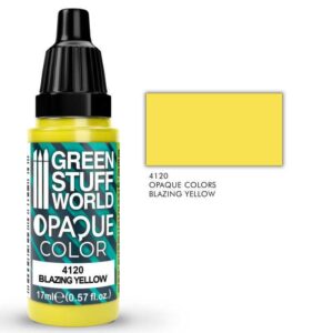 Green Stuff World    Opaque Colors - Blazing Yellow - 8435646514796ES - 8435646514796