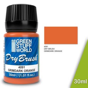 Green Stuff World    Dry Brush - GRIMDARK ORANGE 30 ml - 8435646514512ES - 8435646514512
