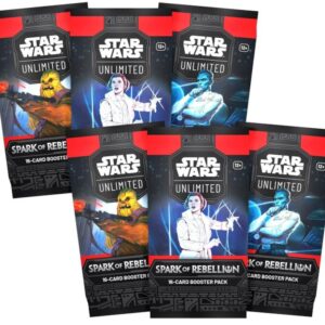 Fantasy Flight Games Star Wars: Unlimited   Star Wars: Unlimited Spark of Rebellion Booster Display - FFGSWH0102 - 841333122164
