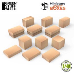 Green Stuff World    Miniature Boxes - Small - 8435646519791ES - 8435646519791