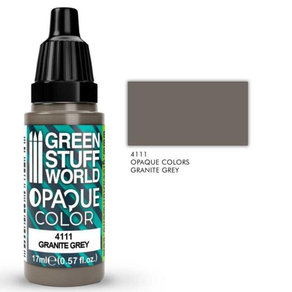 Green Stuff World    Opaque Colors - Granite Grey - 8435646514840ES - 8435646514840