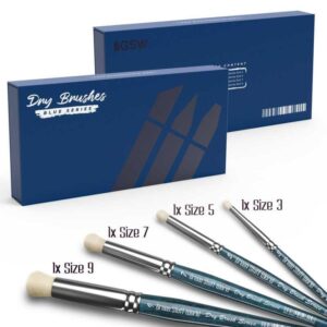 Green Stuff World    Premium Dry Brush Set - BLUE Series - 8435646507415ES - 8.43565E+12