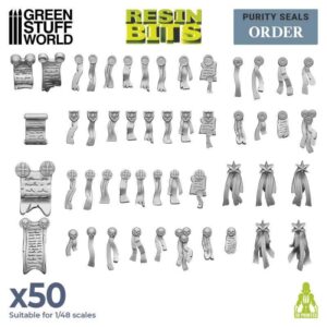 Green Stuff World    3D printed set - Purity Seals - ORDER - 8435646511337ES - 8.43565E+12