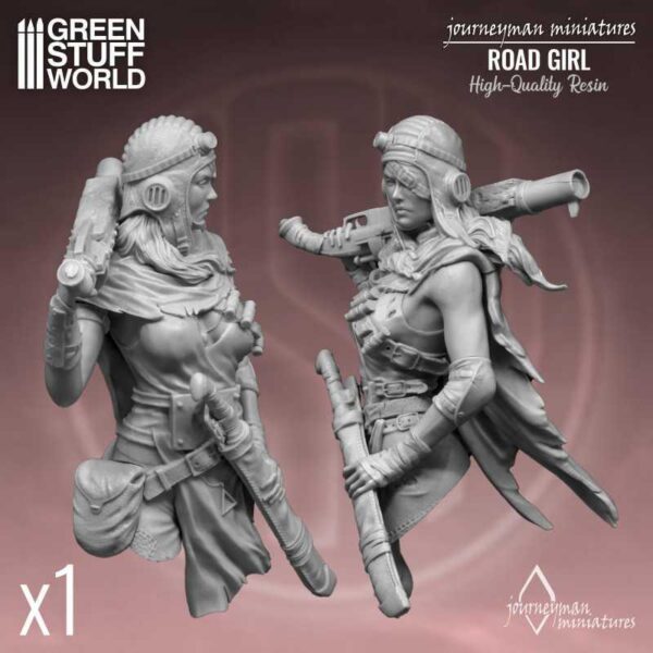 Green Stuff World    Journeyman Miniatures - Road Girl - 8435646513119ES - 8.43565E+12