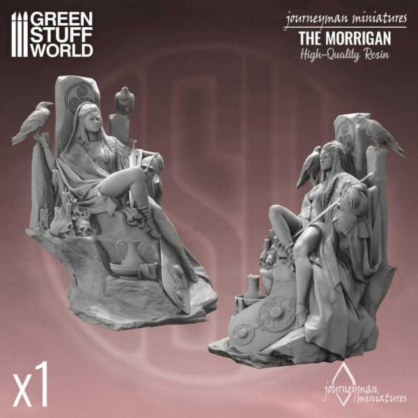 Green Stuff World    Journeyman Miniatures - The Morrigan - 8435646513164ES - 8.43565E+12