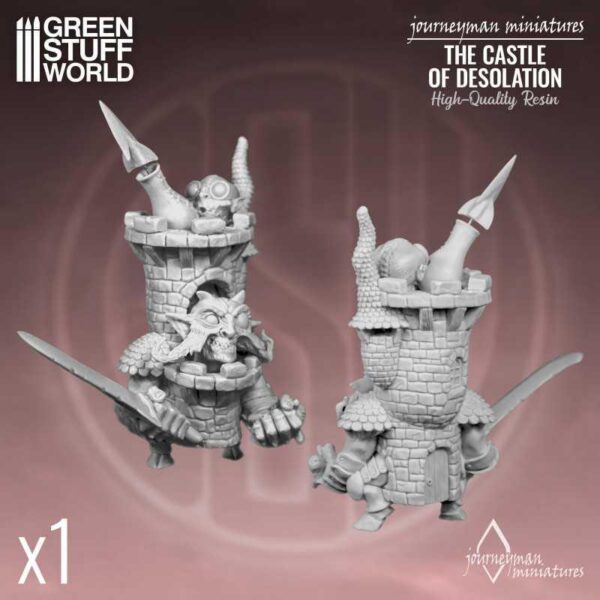 Green Stuff World    Journeyman Miniatures - The Castle of Desolation - 8435646516301ES - 8.43565E+12