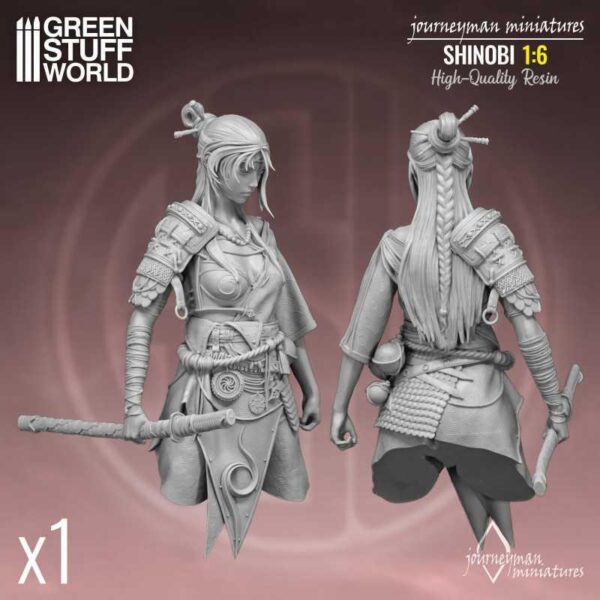 Green Stuff World    Journeyman Miniatures - Shinobi 1:6 - 8435646513157ES - 8.43565E+12