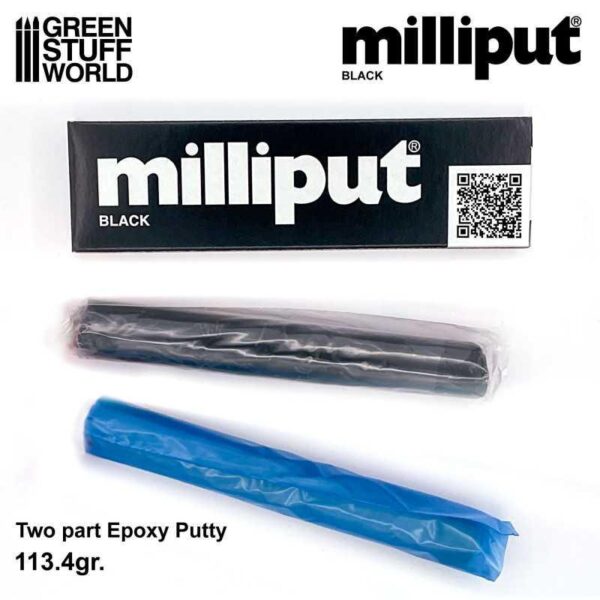 Green Stuff World    Milliput Black - 8436554361946ES - 8.43655E+12