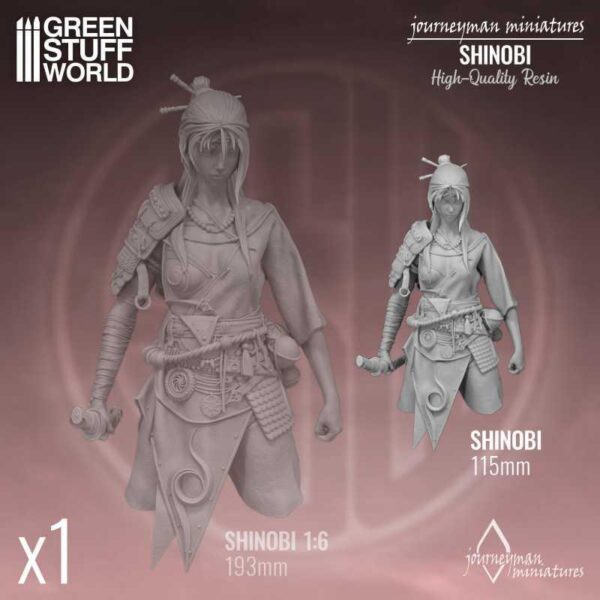 Green Stuff World    Journeyman Miniatures - Shinobi - 8435646513140ES - 8435646513140