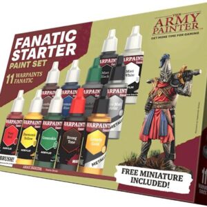 The Army Painter    Warpaints Fanatics Starter Set - APWP8066 - 5713799806603