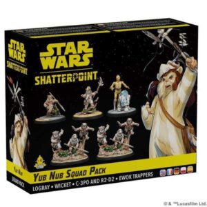 Atomic Mass Star Wars: Shatterpoint   Star Wars Shatterpoint: Yub Nub (Logray) Squad Pack - FFGSWP39 - 841333124038