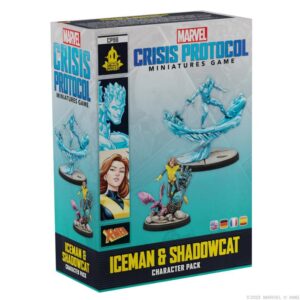 Atomic Mass Marvel Crisis Protocol   Marvel Crisis Protocol: Iceman & Shadowcat - FFGCP96 - 841333123277
