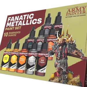 The Army Painter    Warpaints Fanatic Metallics Paint Set - APWP8069 - 5713799806900